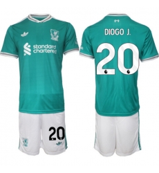 Men Liverpool 2026 Soccer Jerseys Teal #20 DIOGO J. Men Liverpool 2026 Soccer Jerseys Teal #20 DIOGO J.