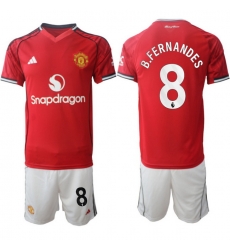 Men Manchester United 2026 Soccer Jerseys Red #8 B.FERNANDES Men Manchester United 2026 Soccer Jerseys Red #8 B.FERNANDES