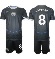 Men Chelsea 2026 Soccer Jerseys DarkGrey #8 LAMPARD Men Chelsea 2026 Soccer Jerseys DarkGrey #8 LAMPARD
