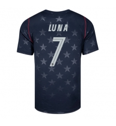 USA 2026 FIFA World Cup Soccer Star Stadium Jersey Set ( Have Shorts ) Diego Luna #7 USA 2026 FIFA World Cup Soccer Star Stadium Jersey Set ( Have Shorts ) Diego Luna #7