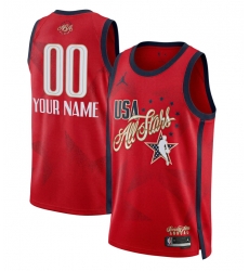 Men 2026 All Star Active Player Custom Red Stitched Basketball Jersey Men 2026 All Star Active Player Custom Red Stitched Basketball Jersey