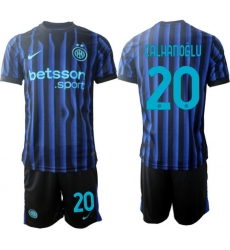 Men Internazionale 2026 Soccer Jerseys BlueBlack #20 CALHANOGLU Men Internazionale 2026 Soccer Jerseys BlueBlack #20 CALHANOGLU